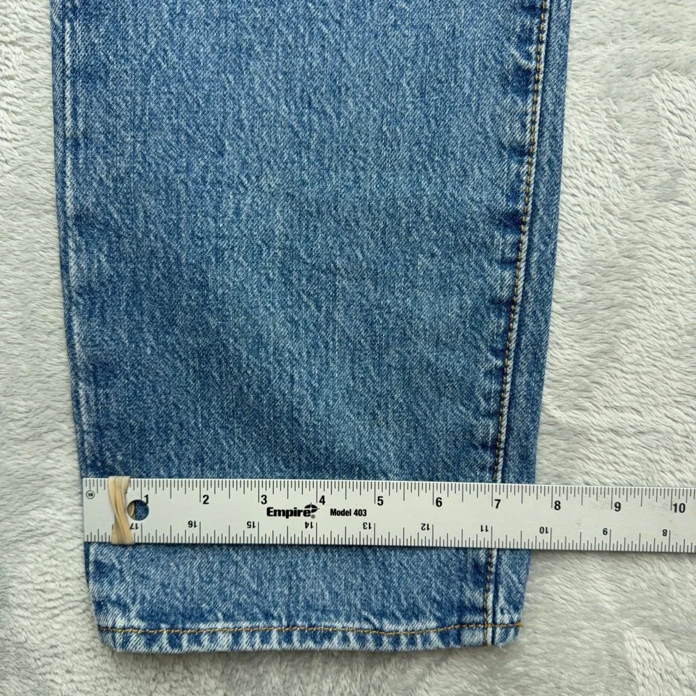NEW Levis Jeans Mens 31x32 Blue 501 Original Fit Straight Leg Button Fly Denim